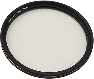Filtro de Lente de Efeitos Especiais, Vidro óptico Compacto, Amplo, Aplicável, Luz de Visão Clara, Filtro de Efeito de Flash para Fotografia (72 mm)