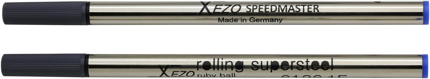Pens Speedmaster Fine Rollerball Refills, Pack of 2, Blue Ink (Blue 6126 Rollerball Refills)