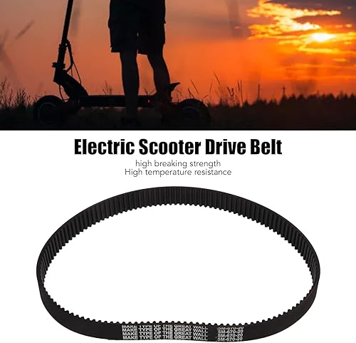 Miniatura 5 de Cinturón de conducción de scooter, 5M-670-20 Aplicaciones Amplias Alta Resistencia a la Rotura Buena Flexibilidad Scooter Eléctrico Banda de