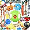 Aipper Dog Toys 25 Pack for Fun and Teeth Cle...