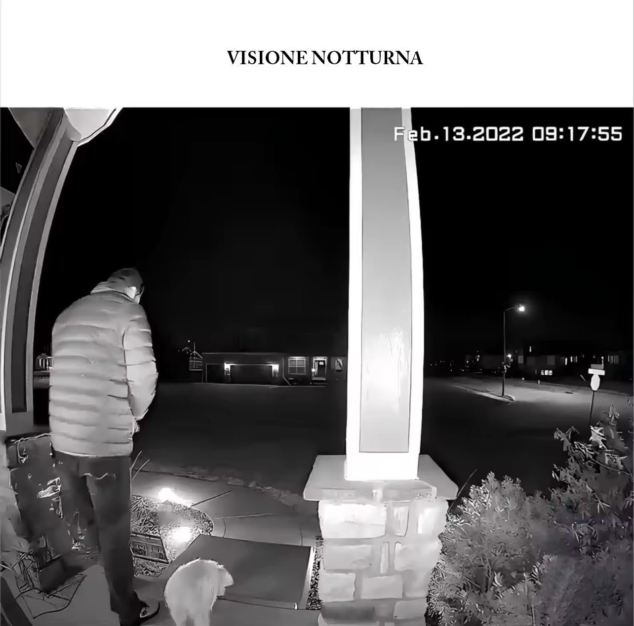 Campanello Video WiFi Impermeabile - Citofono Smart Con Visione Notturna E App - Foto 6