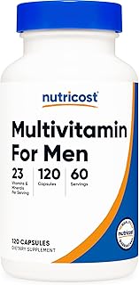 Nutricost Multivitamin for Men 120 Capsules - Vitamins and Minerals for The Healthy Man