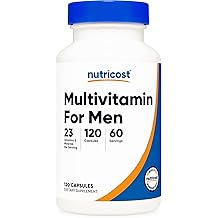 Nutricost Multivitamin for Men 120 Capsules - Vitamins and Minerals for The Healthy Man