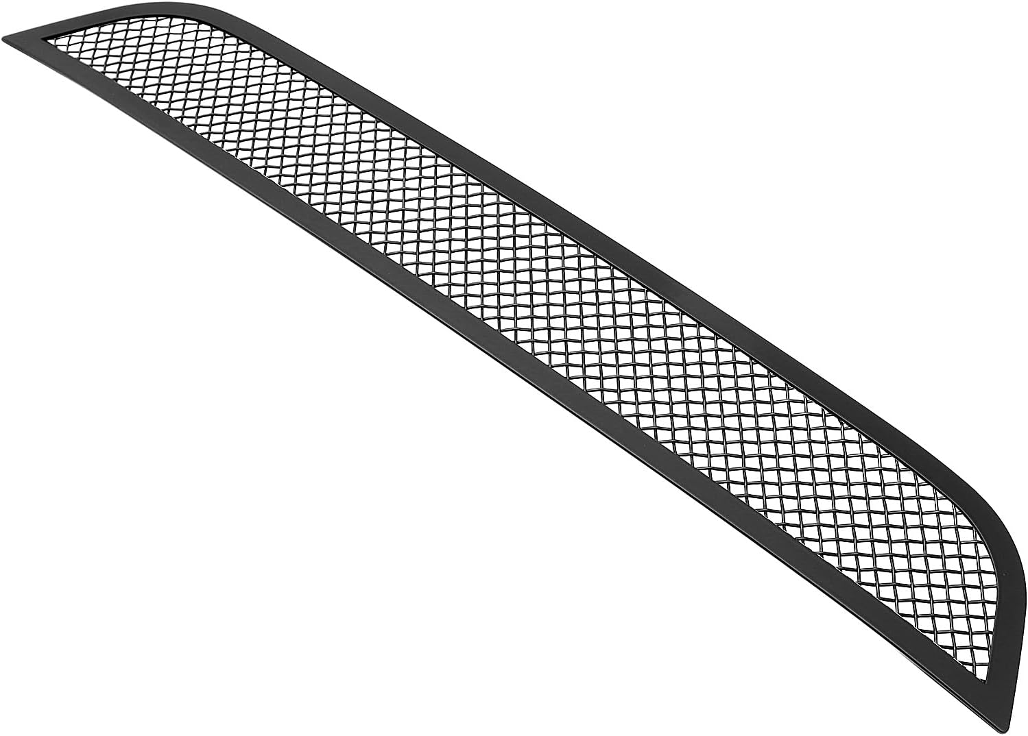 APS Compatible with Dodge Charger 2015-2018 & 2019-2023 SXT Without Adaptive Cruise Control Lower Bumper Stainless Steel Chrome Mesh Front Grill Grille Insert D76346T