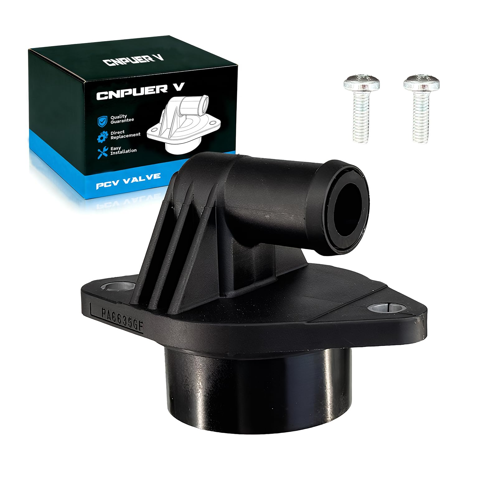 PCV Valve for 3.6L Pentastar Engine, Compatible with 2012-2018 Jeep Wrangler JK, 2011-2015 Grand Cherokee, Ram 1500, Dodge Charger Challenger Durango, Replace 68083202AC 68083202AB