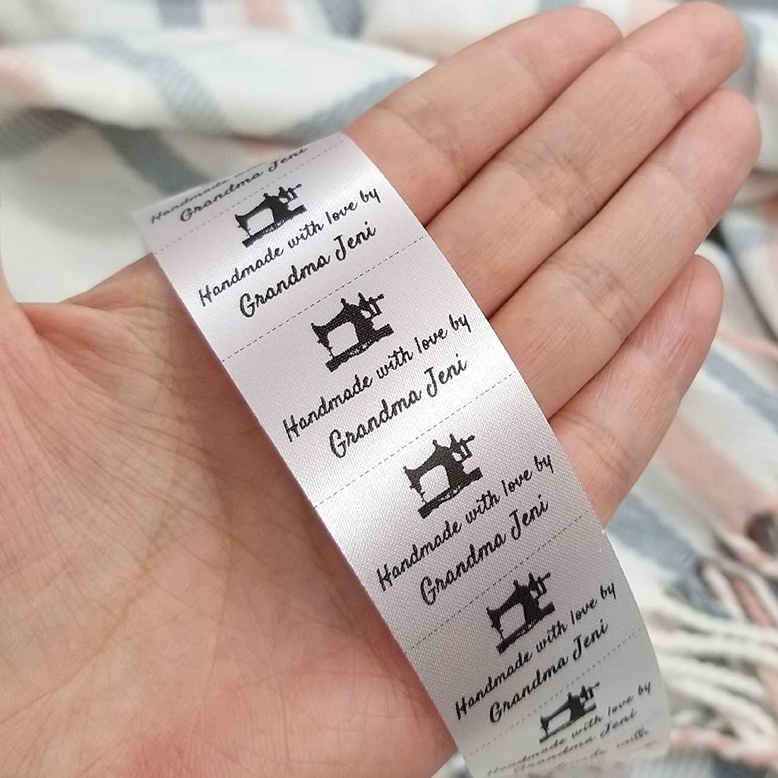 100 Etquetas Y Etquetas De Tela Personalzadas Etqueta De - Etsy Méxco