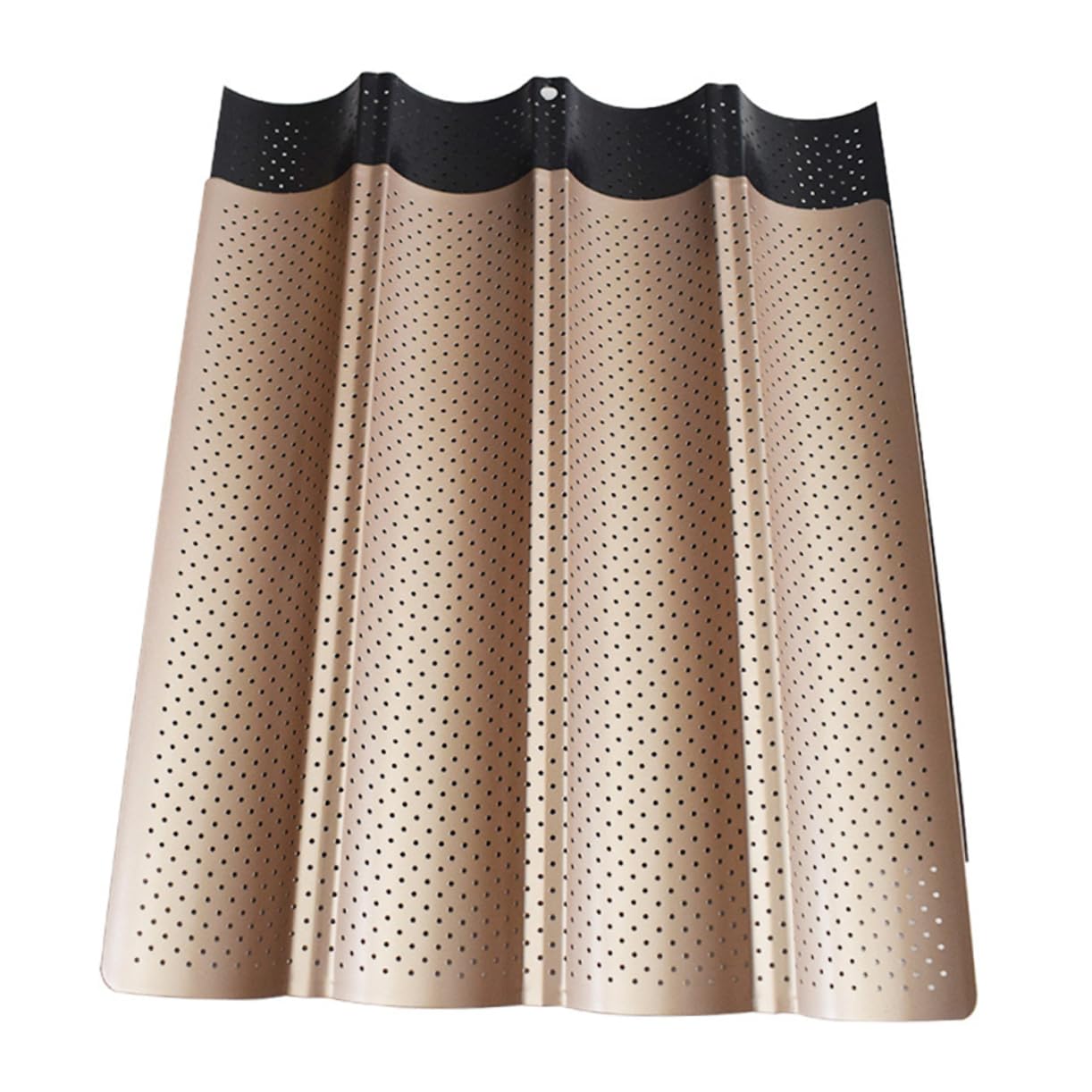 KICHOUSE French Bread Baking Pan Non-stick Heat-resistant Baking Sheet Cake Pan Lid Banneton Bread Proofing Basket for Home Kitchen