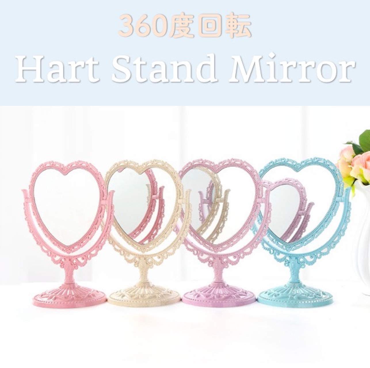 mamiさま専用ページ♡ 置き型ミラー 楽天市場】堀内鏡工業 【女優ミラー】LED スタンドミラー ナ