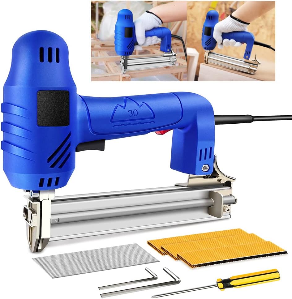 Heavy Duty Electric Staple Nail Gun 2 in 1 Stapler Nailer Tacker 1750W