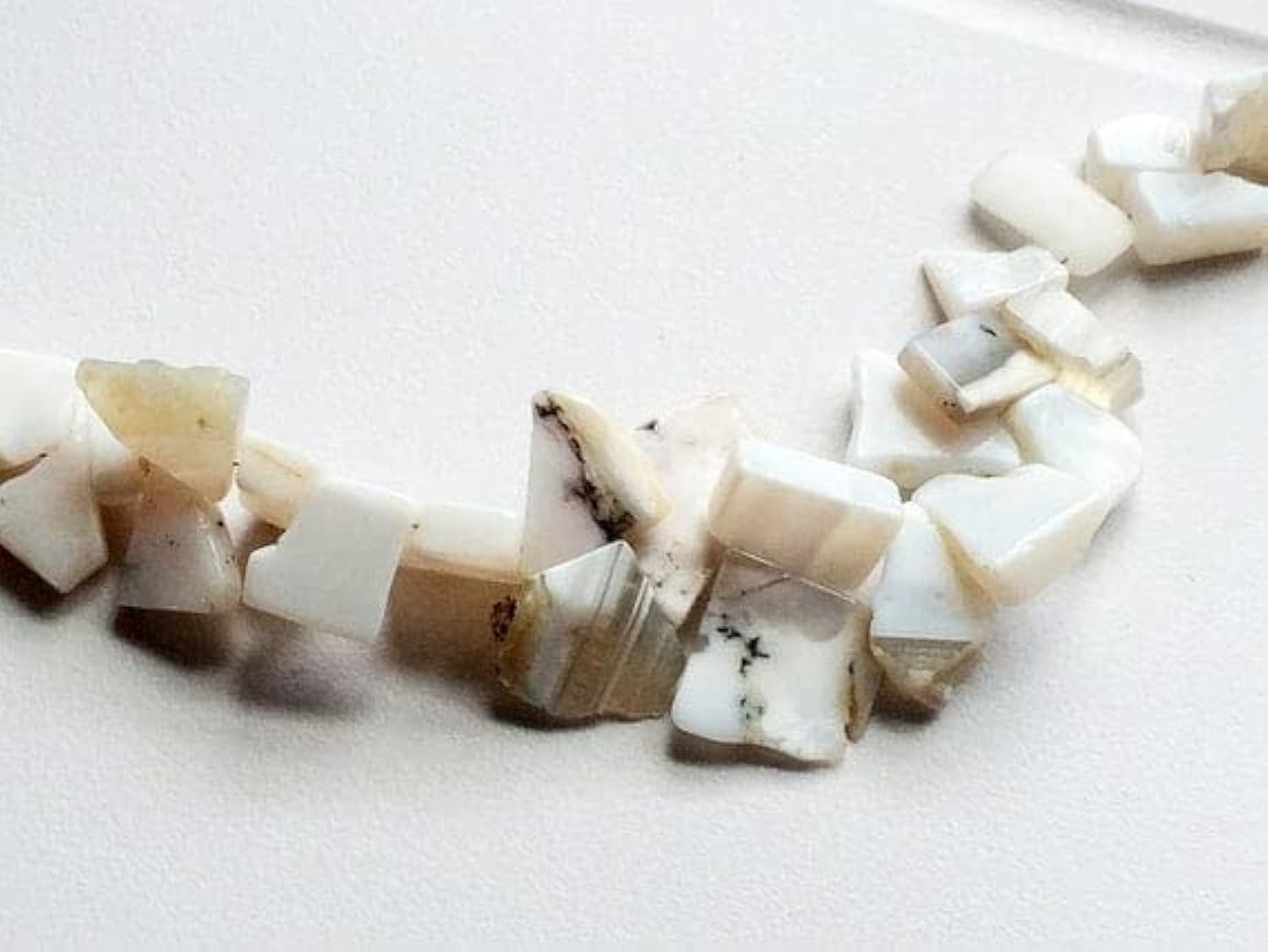 Bijoux en opale brute de qualité supérieure avec fil de pépites naturelles LKBEADS