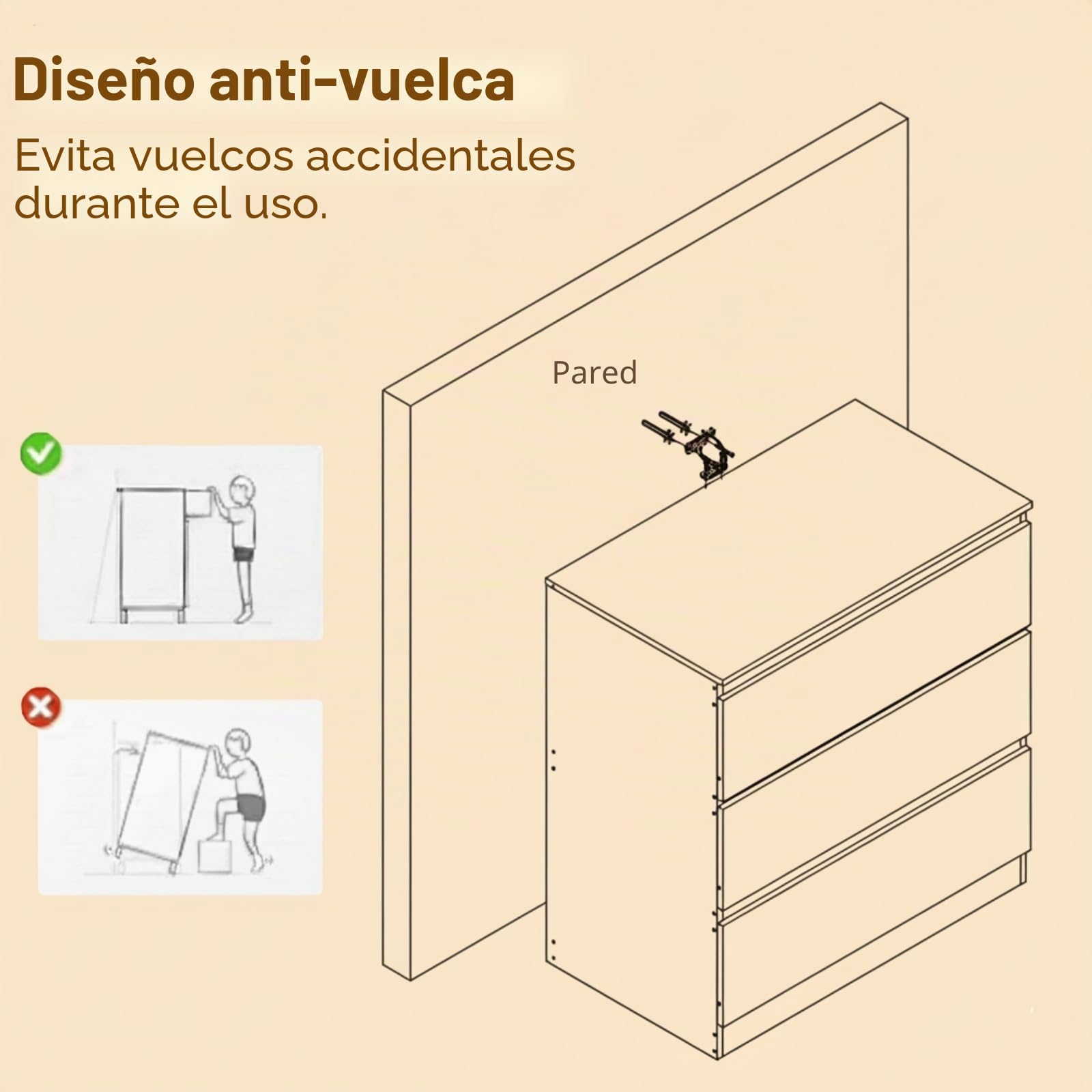 Mesita de noche blanca con 3 cajones, mesa auxiliar mesita de noche cómoda mueble de almacenamiento moderno para dormitorio, salón, oficina y entrada, 70 x 40 x 75 cm