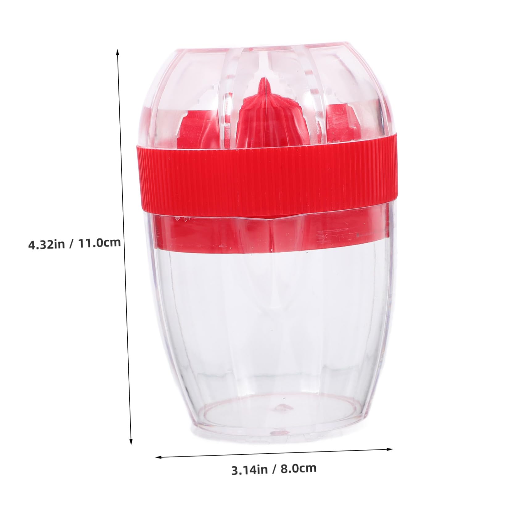 OFFSCH Manual Mini Juicer Portable Fruit Squeezer for Fresh Juice Easy to Clean Handheld Lemon Juicer for Home and Travel Use Random Color