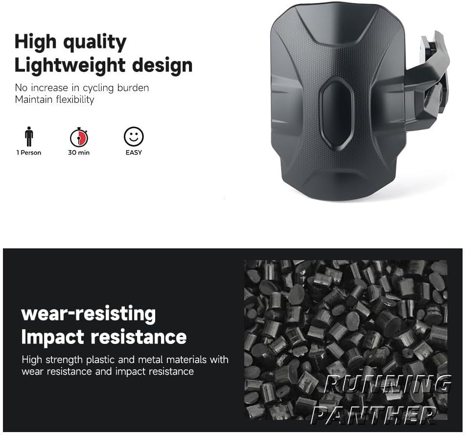 Motorcycle Rear Fender Fits for ZONTES 703F 703 F Black Mudguard Rear Wheel Hugger Fender Mudflap Splash Guard Protector Cover