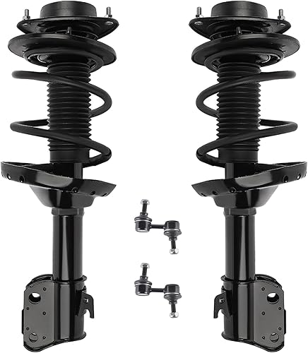 Miniatura 26 de Detroit Axle - Kit de puntales delanteros para Volvo C30 C70 S40 V50, 2 puntales muelle helicoidal 2 estabilizador, barra estabilizadora, enlaces