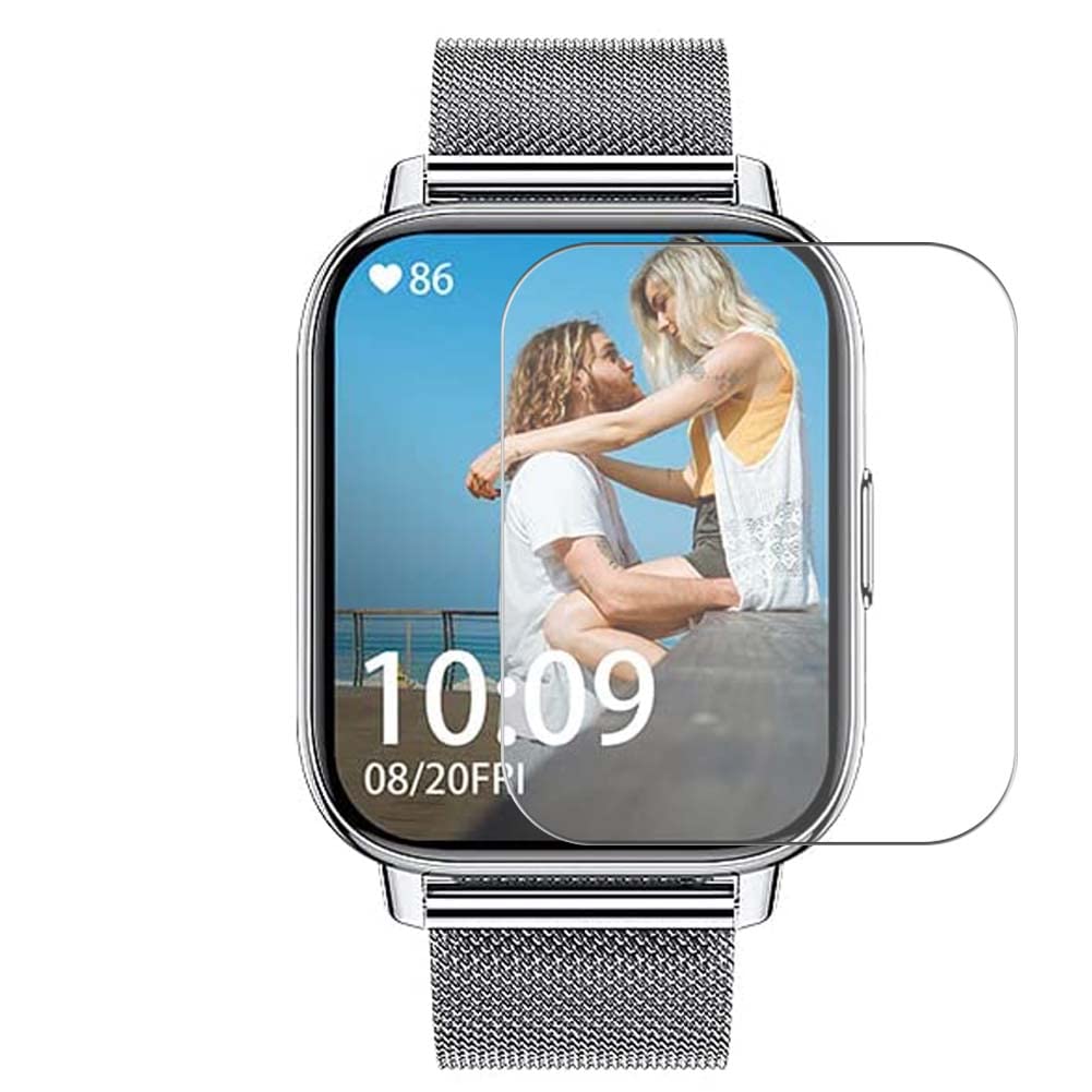 VacFun 3 Pezzi Vetro Temperato Pellicola Protettiva, compatibile con DIGEEHOT H39R H39 1.4 smartwatch Smart Watch, Protezioni Schermo Screen Protector