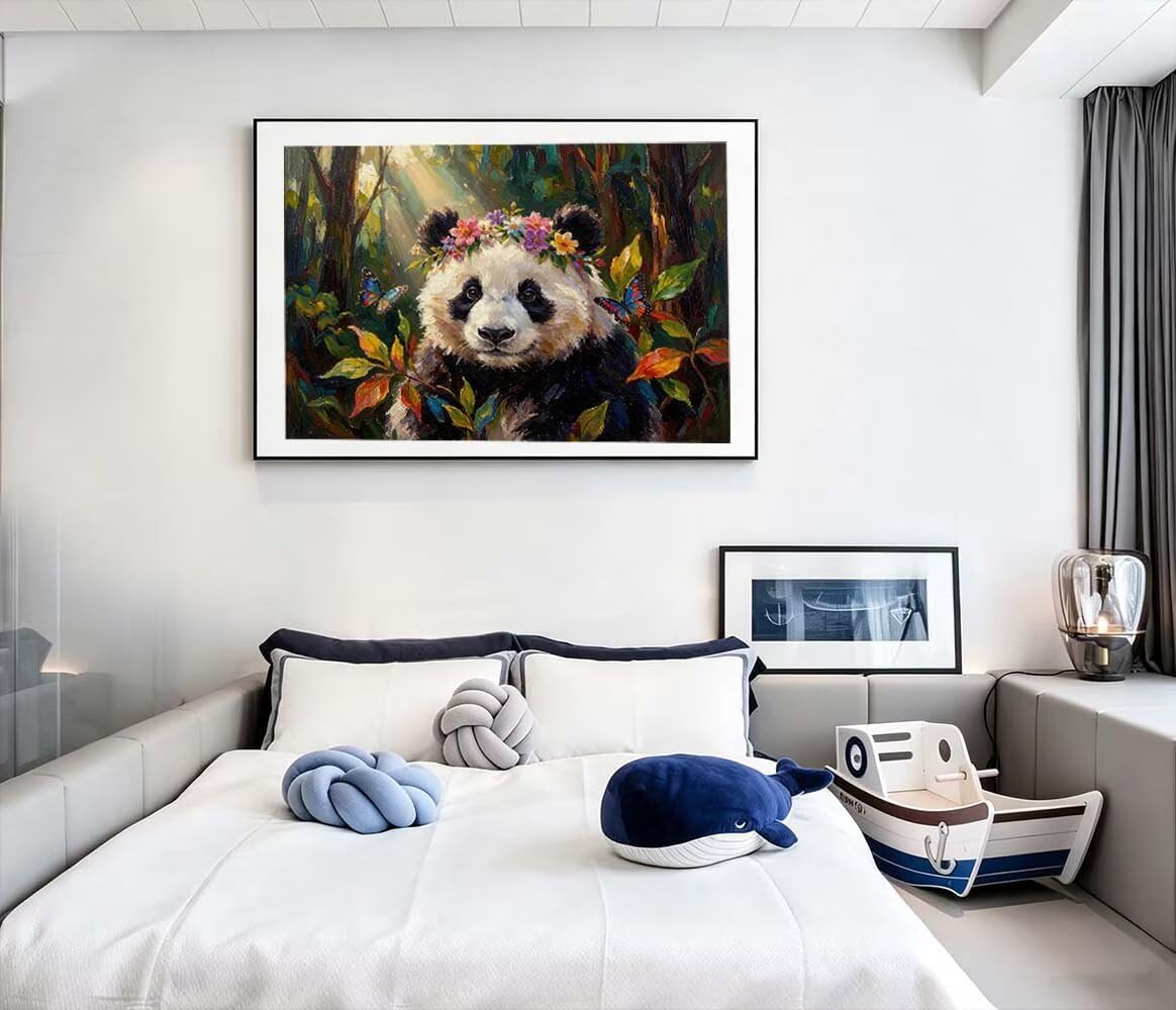 Panda Diament Malarstwo Dorosły 5D Diamentowe Malarstwo 2 Opakowanie