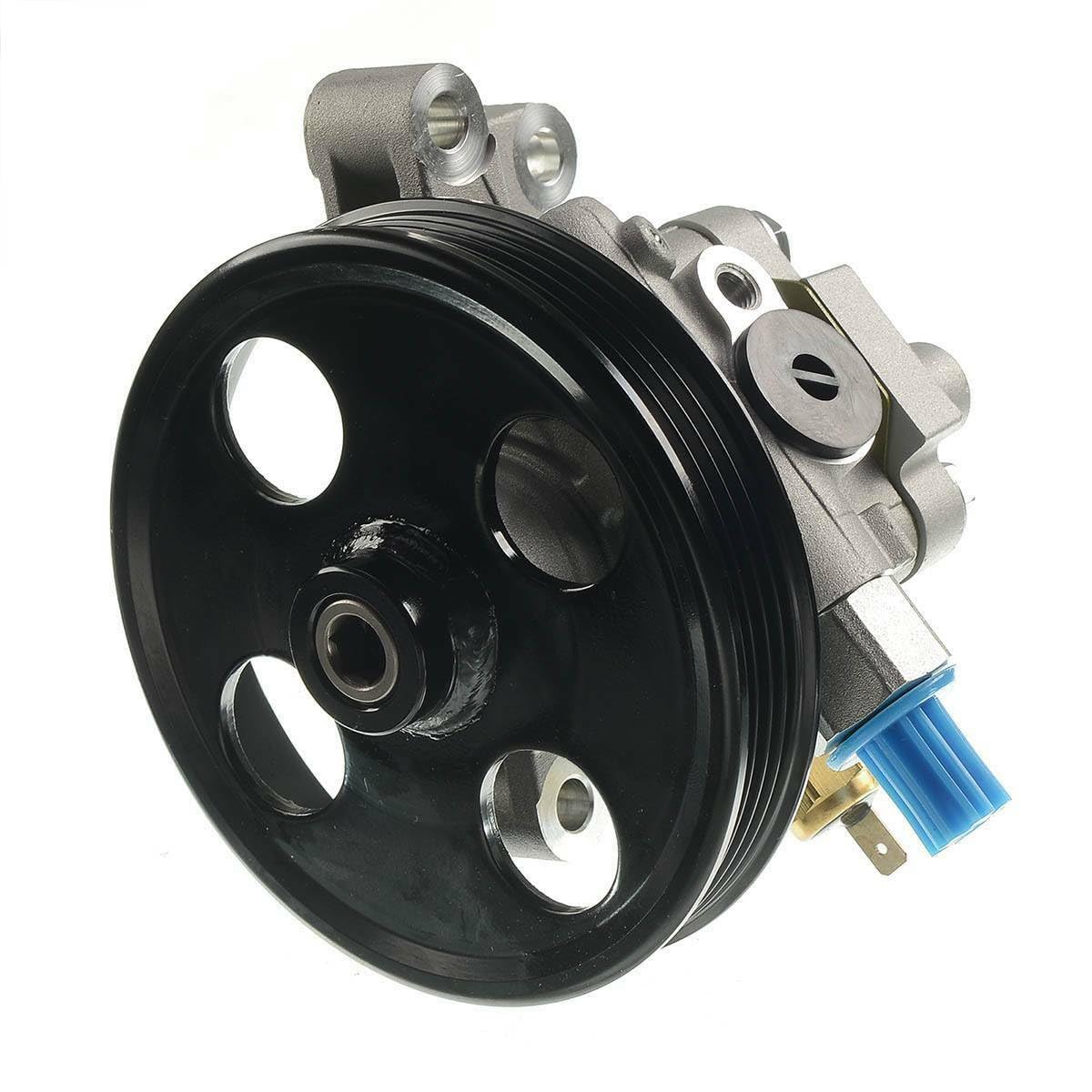 LMHHMIN Bomba De Dirección Asistida Con Polea V6 Para Ford Para Edge 3.5L 2007-2010 Para Fusion 3.5L 2010-2012, Para Lincoln Para MKX 3.5L 2007-2010 Para MKZ 3.5L 2007-2012 Tipo De Puerto
