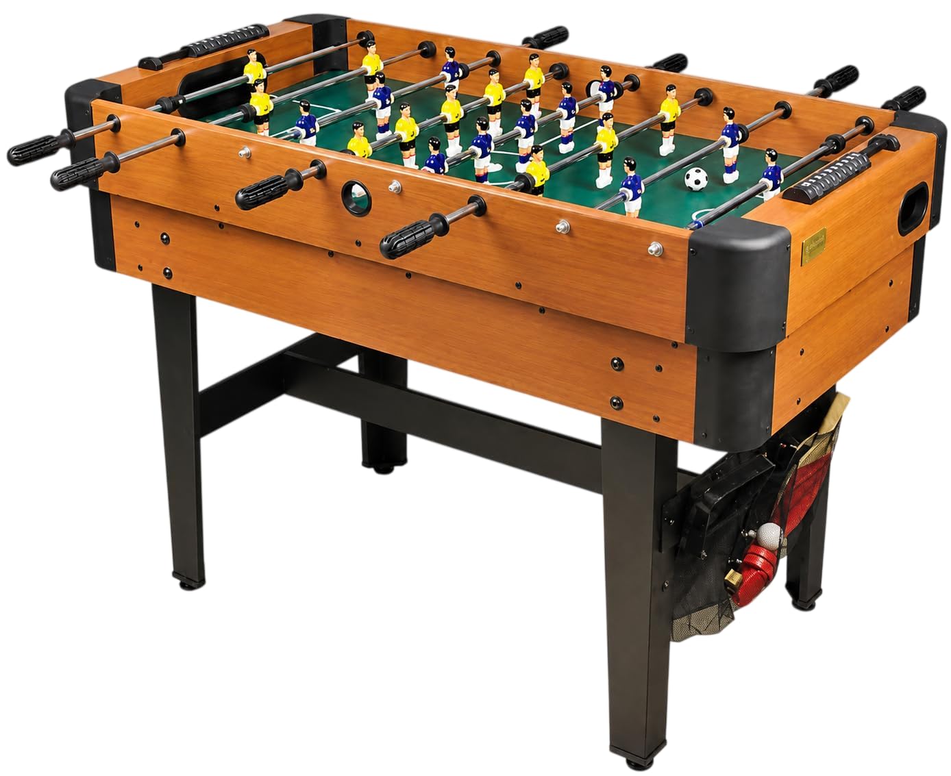 CARROMCO Campus-XT 9in1 Tisch| Kicker, Billard, Tischtennis & mehr | 9IN1 MULTIFUNKTIONSTISCH: Großer Spieletisch (122x62x85cm/33kg) für Kinder & Erwachsene. Inklusive komplettem Zubehör
