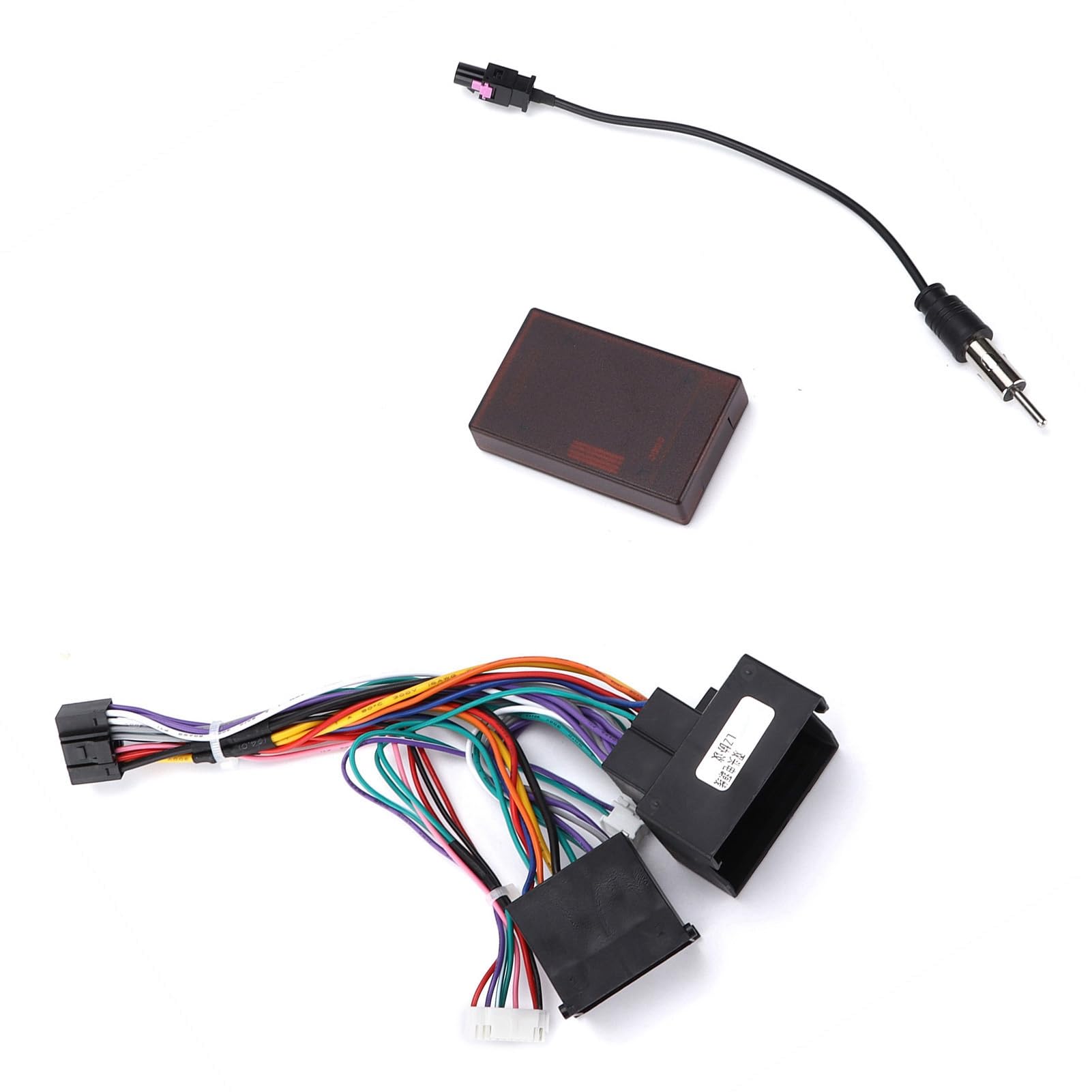 Audio-Stereo-Kabelbaum, Auto-Stromkabel mit Canbus-Box, Langlebiger Ersatz für F30/F10/X5/E46/E39/E53