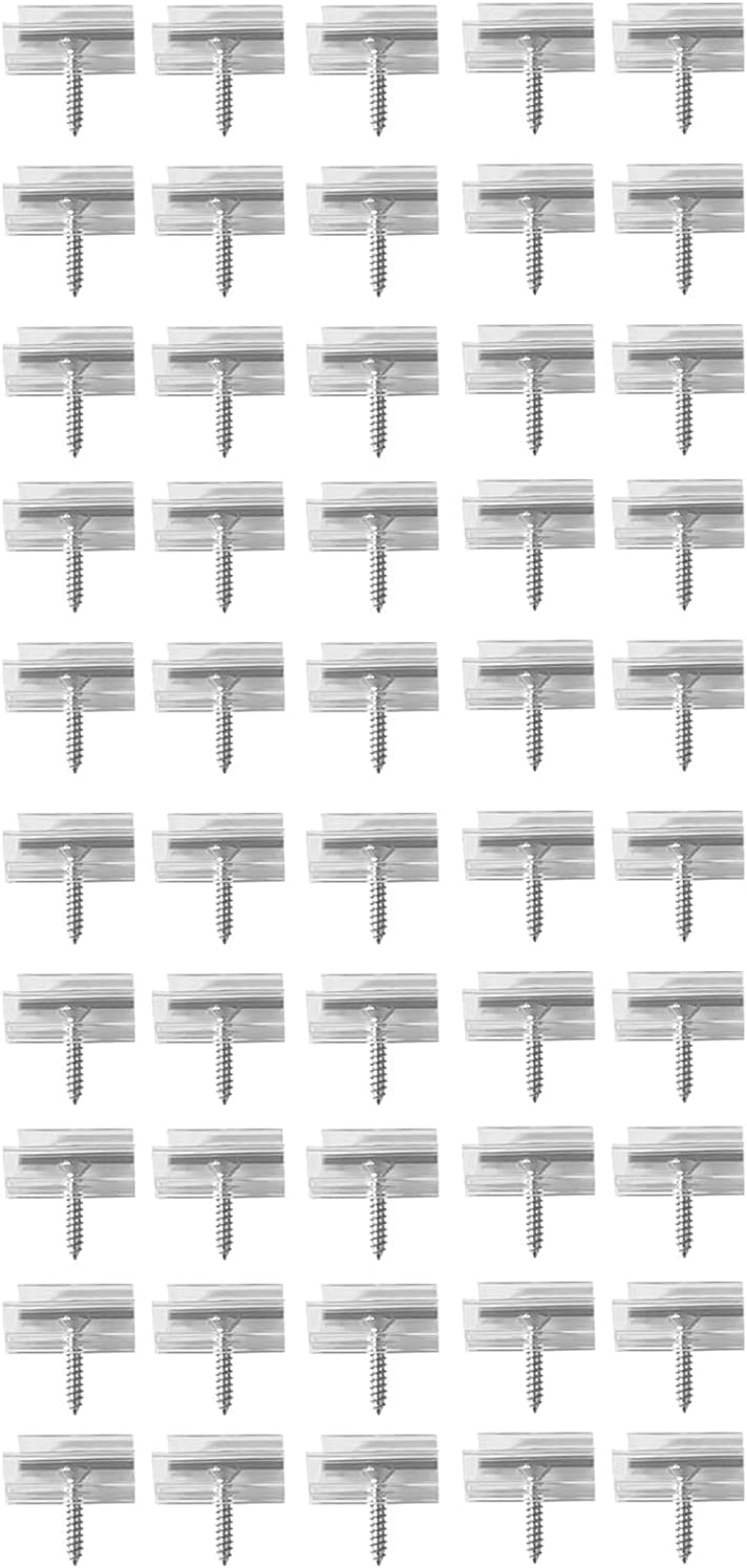 Novostella Outdoor Rope Light Mounting Bracket, 50 Set BigaMart