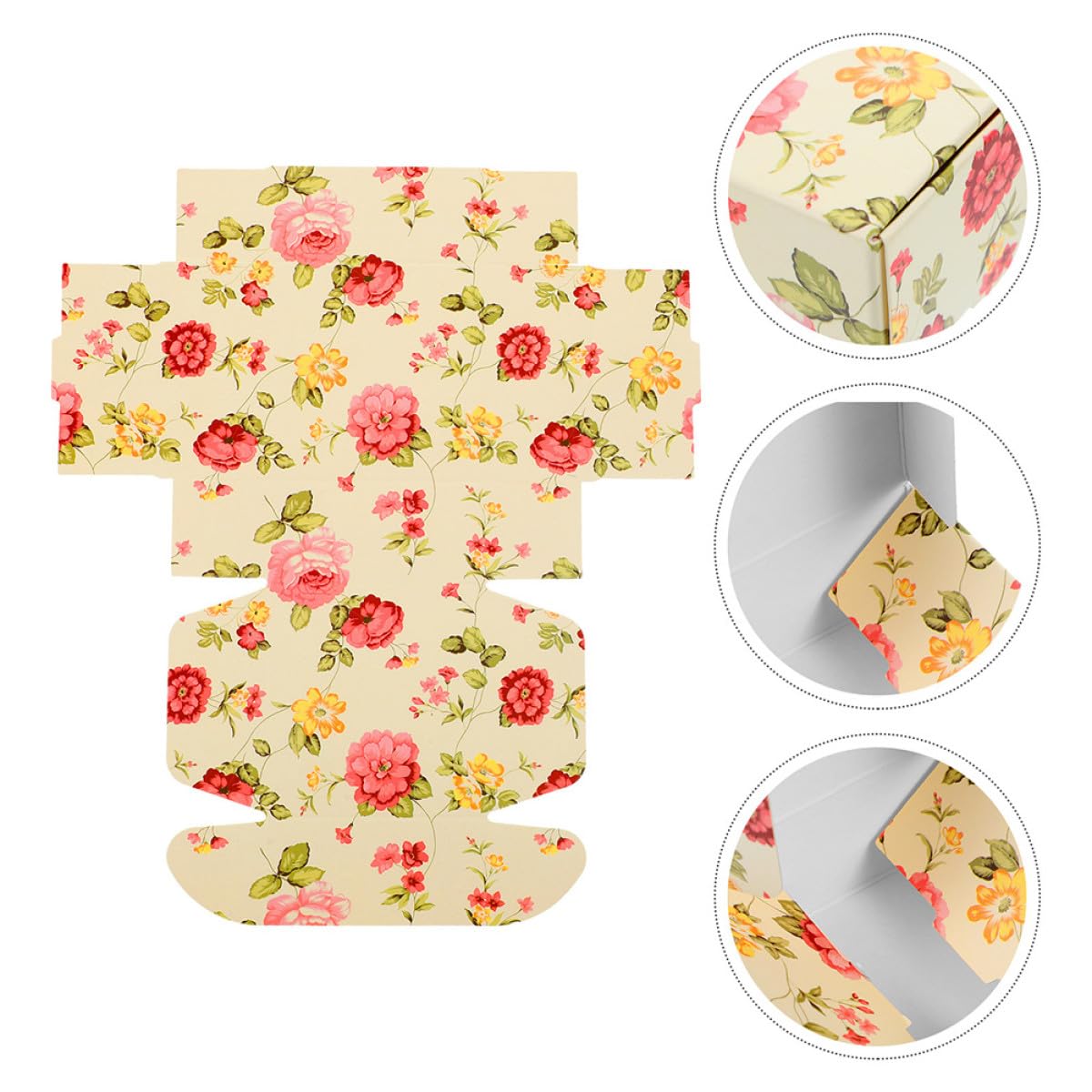 Anneome 90 Scatole di Carta Kraft per Prodotti da Bagno e Biscotti, Confezioni per Amiche e Figlie, per Ristoranti e Pasticcerie, Set da 90 Pezzi