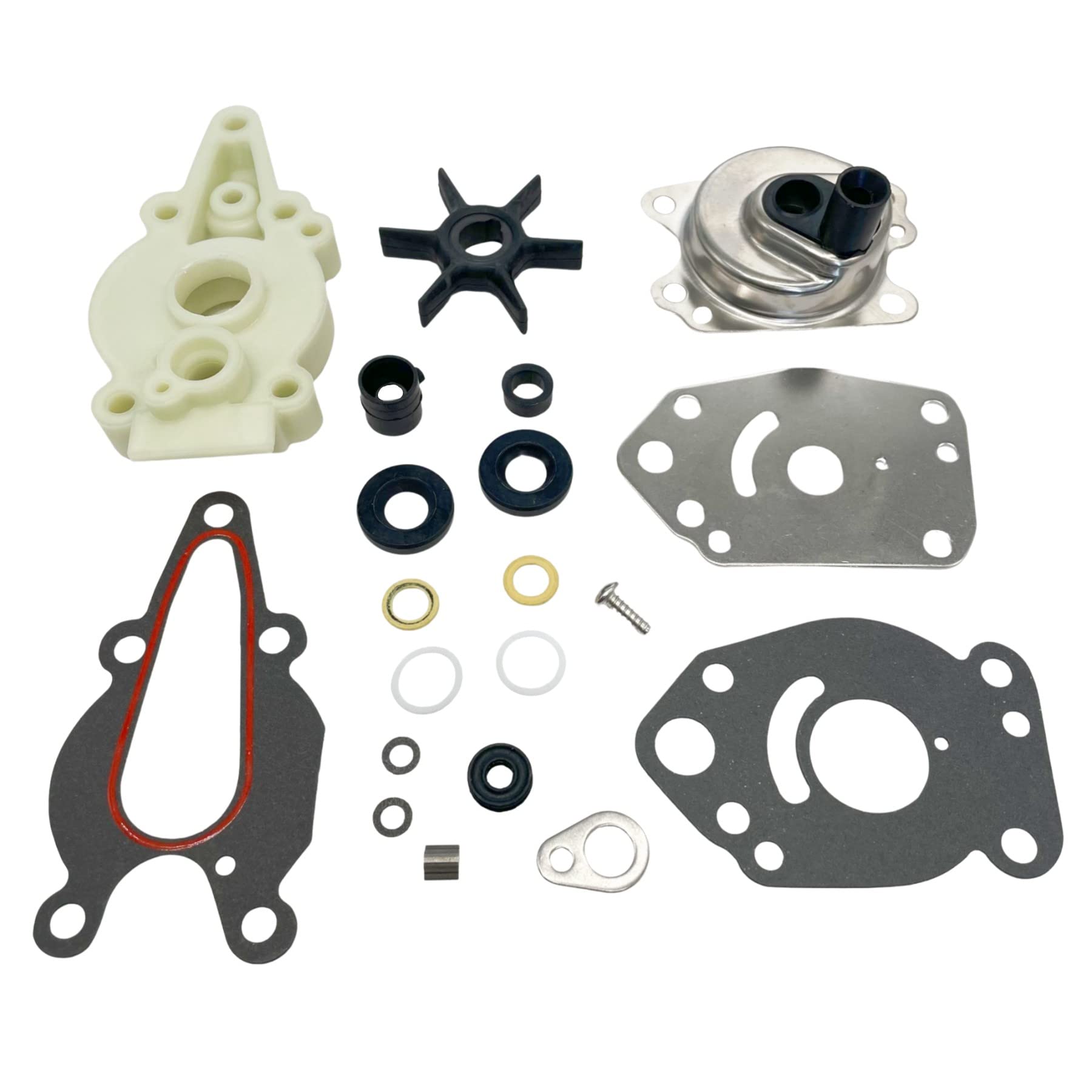 HeuroFosh 46-42089A5 Water Pump Service Kit for Mercury 6 8 9.9 10 13.5 15HP Boat Motor
