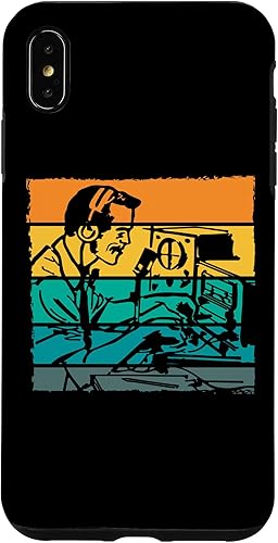 Miniatura 11 de iPhone 12 mini Retro Radio Vintage Broadcast Ham Radio Case
