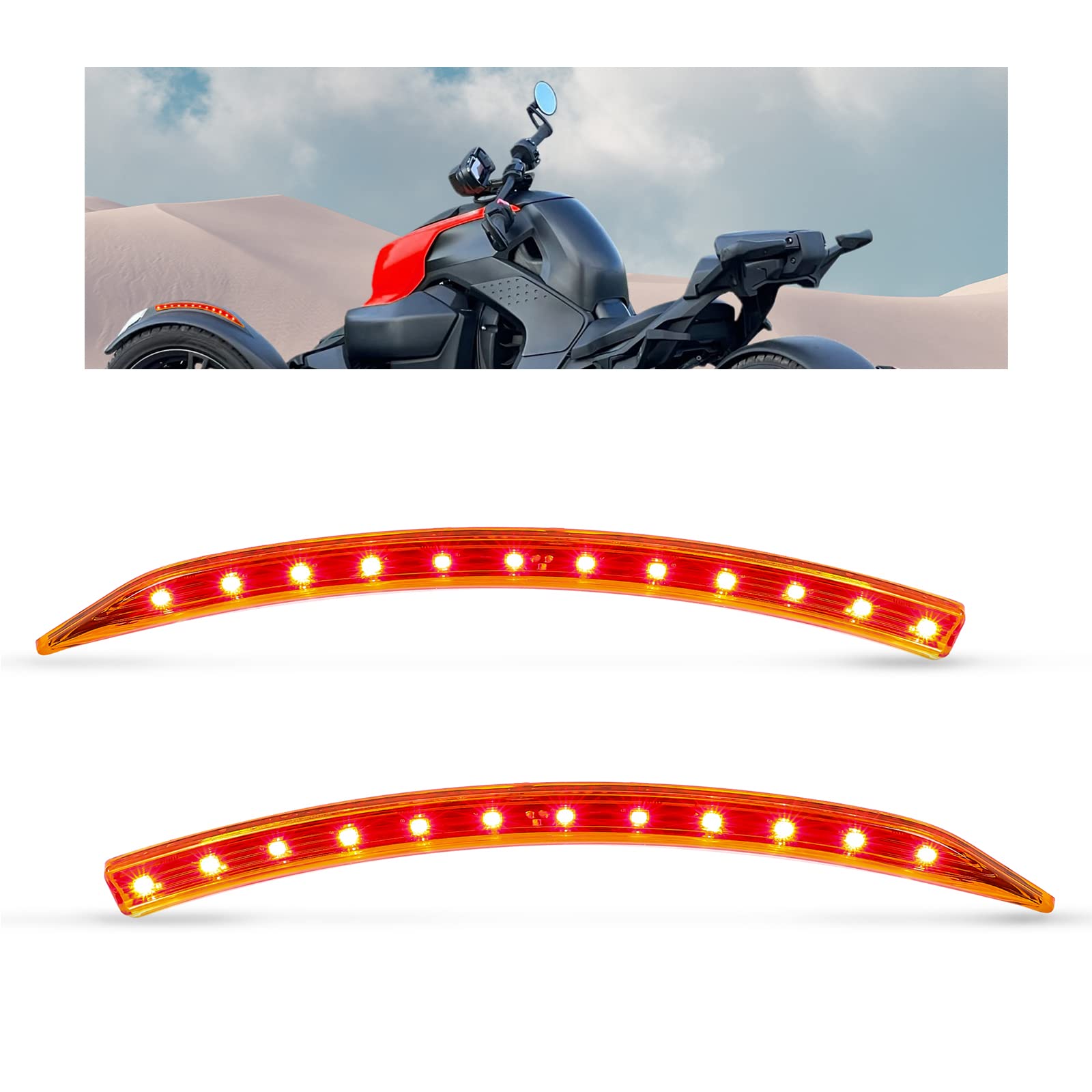 Amazon.com: HECASA LED Front Fender Light Compatible with 2019