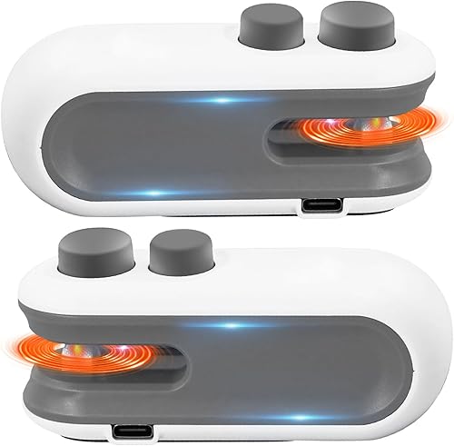 Miniatura 11 de Sellador de bolsas de chips recargable 2 en 1 con cortador, máquina portátil de sellado térmico USB C para chips, herramienta de sellado térmico