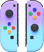deidow Joycon Controller Compatible with Switch, Wireless Joy Cons Replacement for Switch Controller, Left and Right Switch Joycons Support Dual Vibration/Wake-up Function/Motion Control