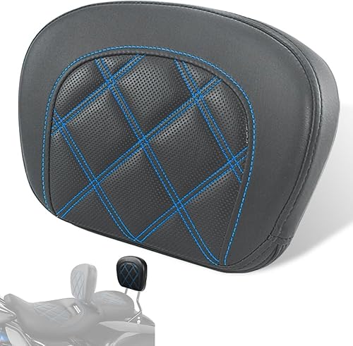 Miniatura 9 de FOVPLUE Almohadilla para respaldo de pasajero, almohadilla de barra Sissy para Harley Touring Electra Glide/Road Glide/Road King/Street Glide/Trike
