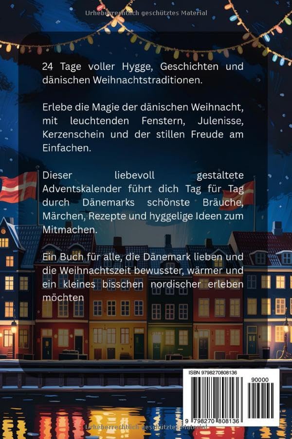Dänemark Adventskalender: 24 Tage voller Hygge, Geschichten und dänischen Weihnachtstraditionen | Perfektes Geschenk für Dänemark-Fans