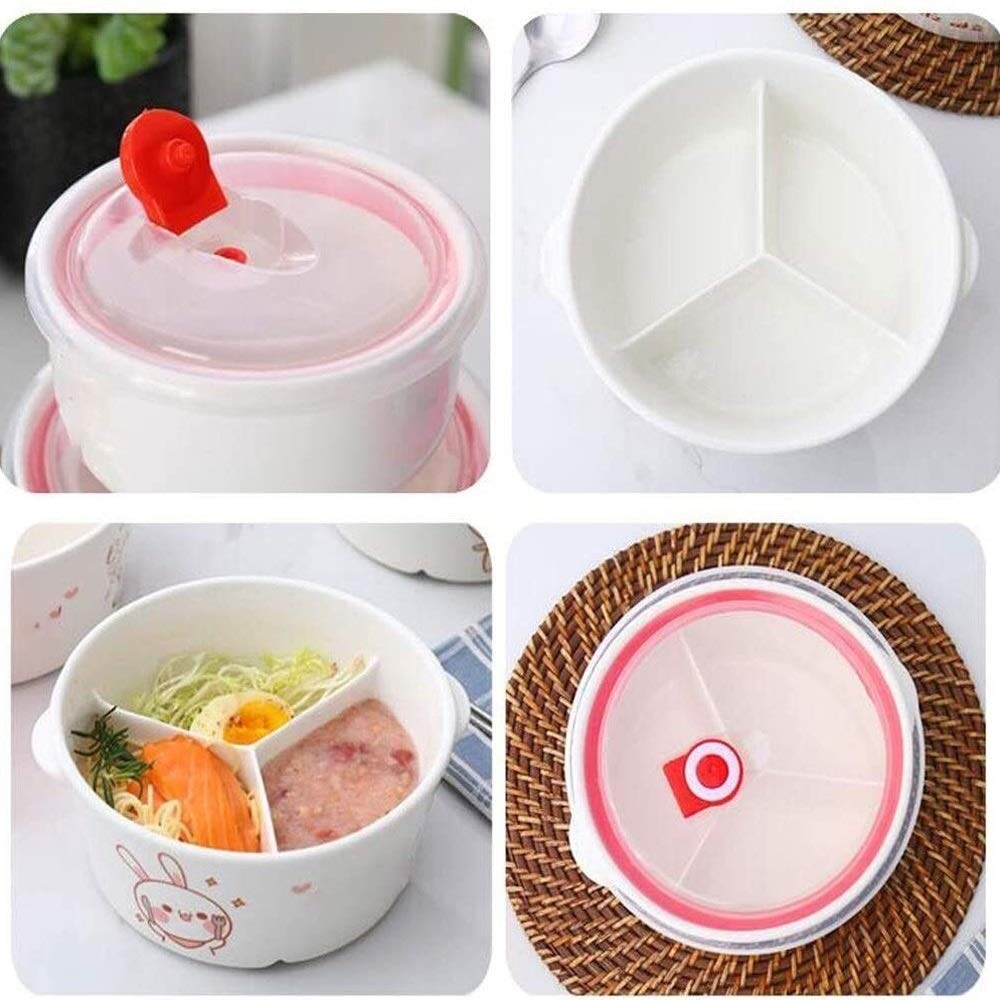 pudełko na lunch, Pudełka Bento Pudełko na lunch z przegródką ceramiczną