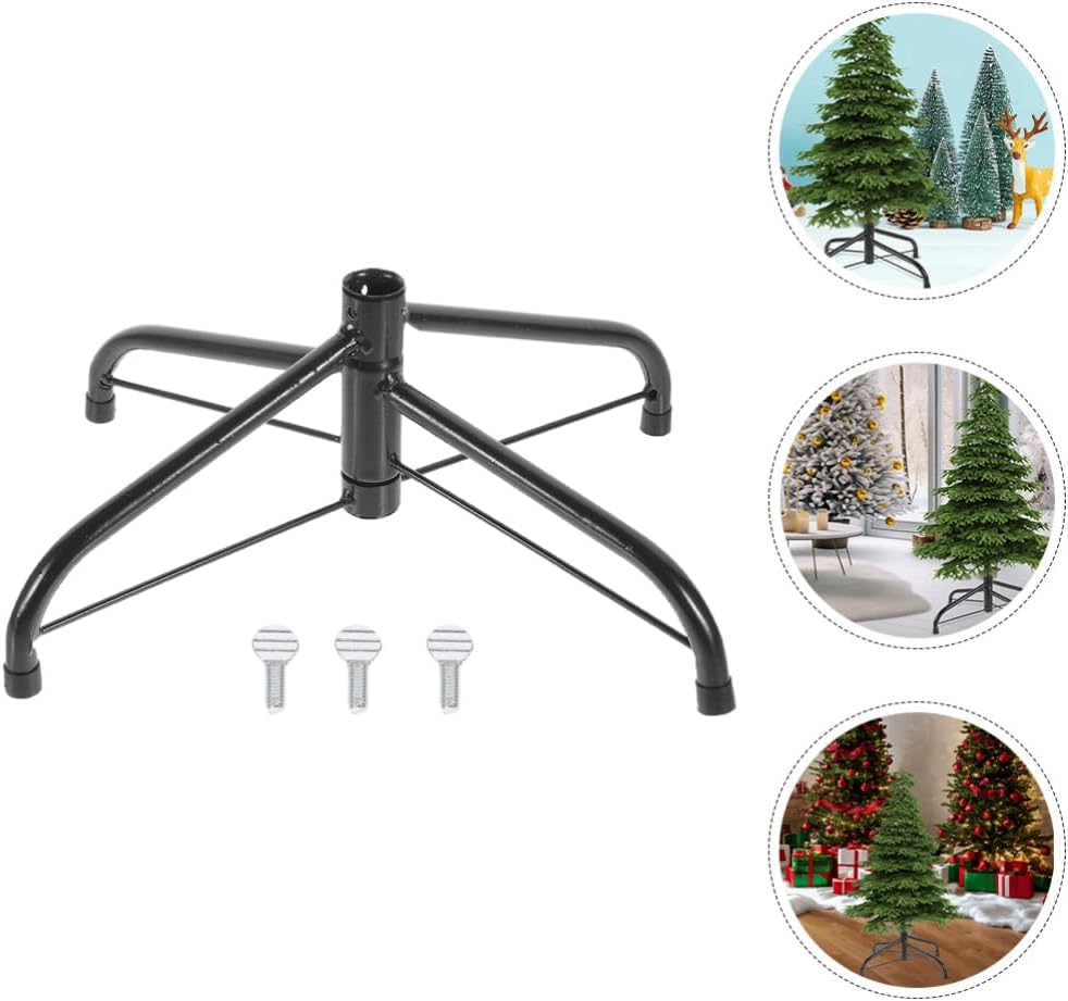 Christmas Tree Stand Base Christmas Tree Holder Stable Support for Holiday Decorations Sleek Design Enhances Festive Elegance