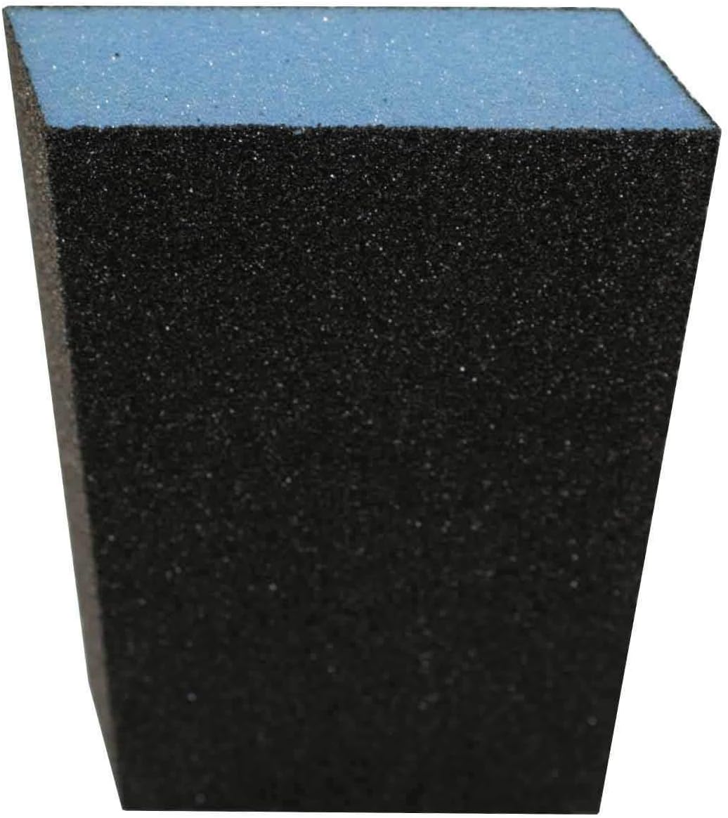 Webb Abrasives 400037 Double Slant Block Sanding Sponges (24 Pack), Medium/Fine Grit, 3 x 5 x 1 by Webb Abrasives