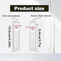 Vista 3 de Adaptador limpiador de descarga para inyector de combustible de automóvil, probador de bricolaje, prueba de presión de bomba de combustible