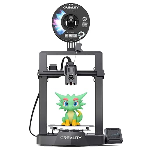 Creality 3D Printer Ender 3 V3 KE Upgraded, 500mm/s Max High-Speed with Sprite Direct Extruder Supports 300℃ Printing, Auto Leveling 3D Printer for Kids and Beginners, Larger Print Size 250x220x220mm