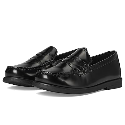 Florsheim Kids Croquet Penny Loafer Jr. (Toddler/Little Kid/Big Kid) Boys Shoes Black