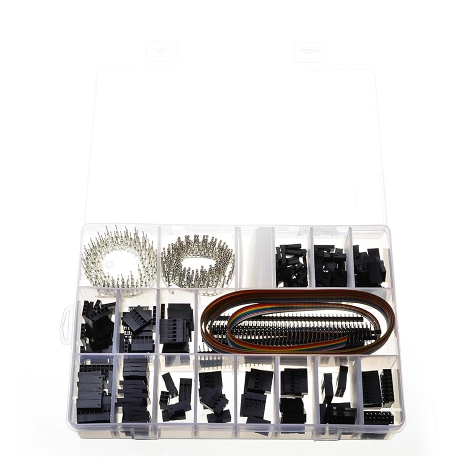 Kit de 520 connecteurs de fils et boîtiers de broches cavalier pour circuit PCB