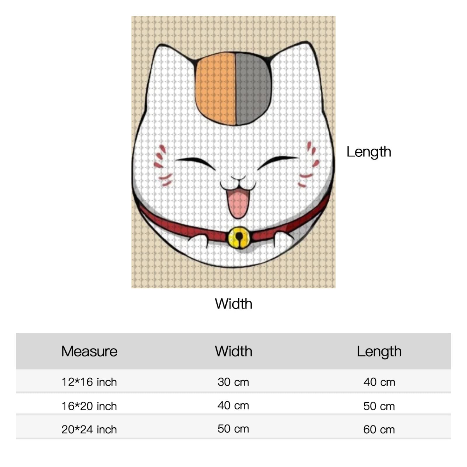Amazon | 夏目の友人帳 ニャンコ先生 ダイヤモンドアート キット