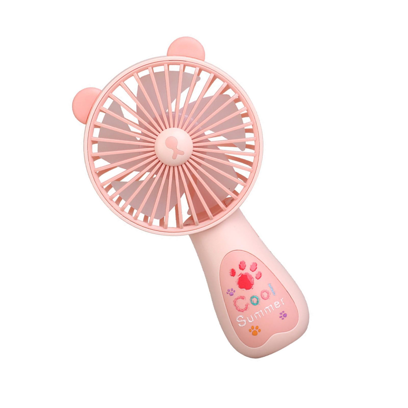 Uqezagpa A Uqezagp Small Handheld Fan Ir Blower With 3 Speed Djustable Rechargeable For Travel Home Camping Outdoor Hot Weather Lightweight Portable Fan