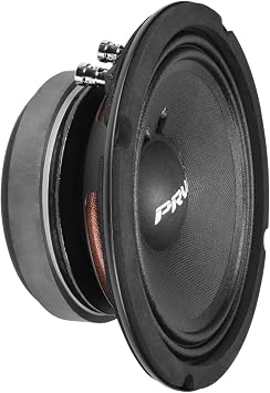 PRV AUDIO 6.5 Inch Midbass Speaker 6MB400 8 Ohm 400 Watts High Performance PRO Audio Loudspeaker High Output Sound Single