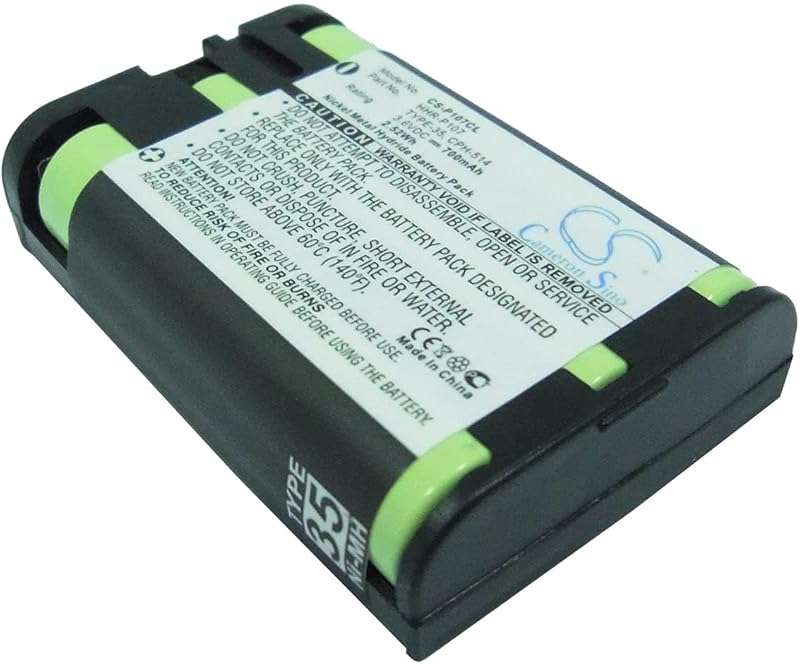 VINTRONS Replacement Battery for PANASONIC KX-TGA510M