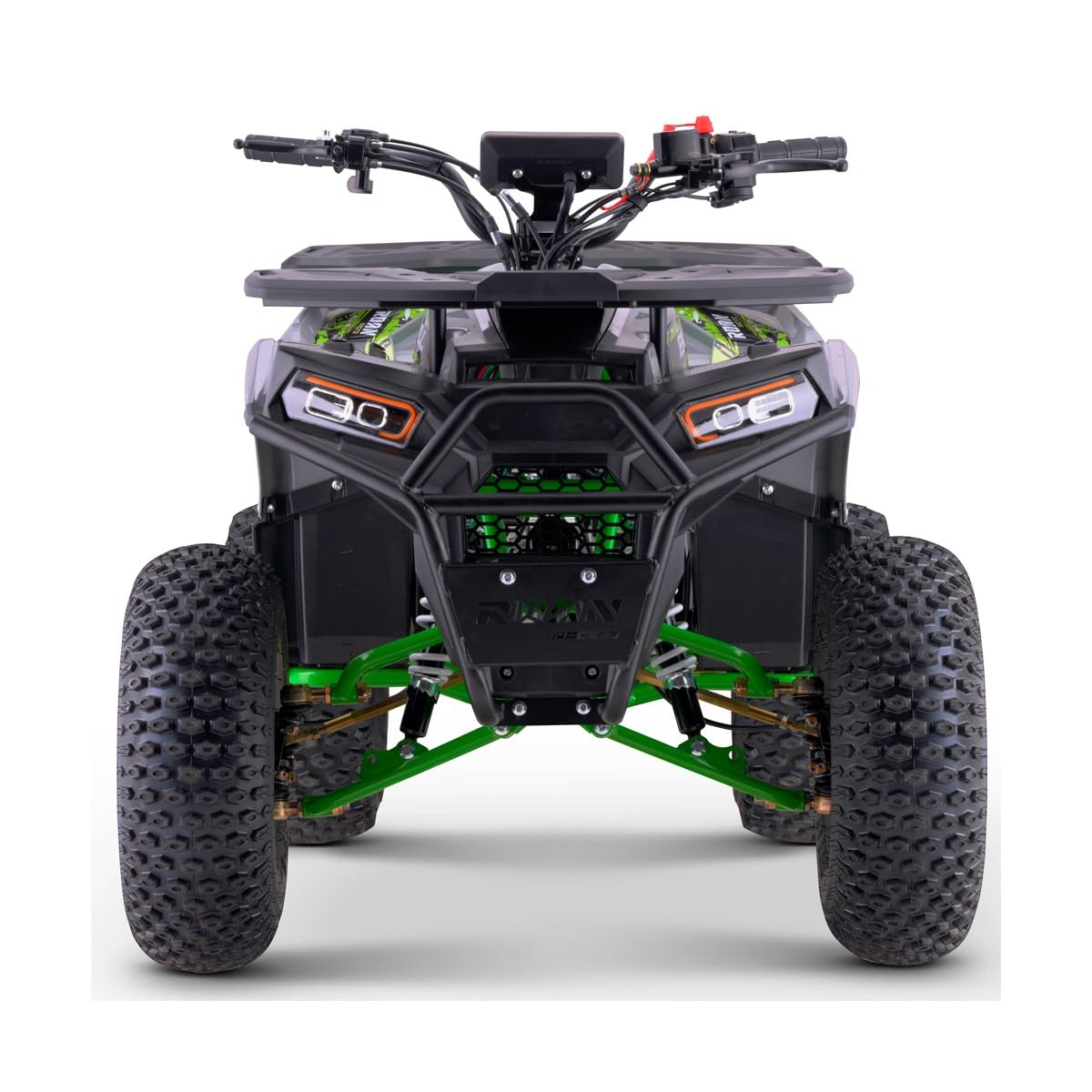 Quad Gasolina 125CC Roan-Bull Automático R8, Verde, Carga máxima 120 kg (Solo para circuitos Cerrados) + 10 años