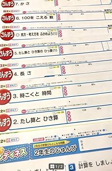 小学２年　小２　算数　カラーテスト　令和6年度　１年分 小学校 2年生 算数 カラーテスト 解答 1年分の通販 by cota
