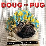 2017 Doug the Pug Mini Wall Calendar