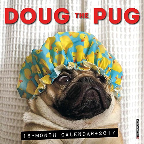 2017 Doug the Pug Mini Wall Calendar