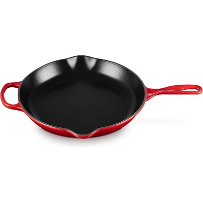 Le Creuset Enameled Cast Iron Signature Round Skillet, 11.75", Cerise