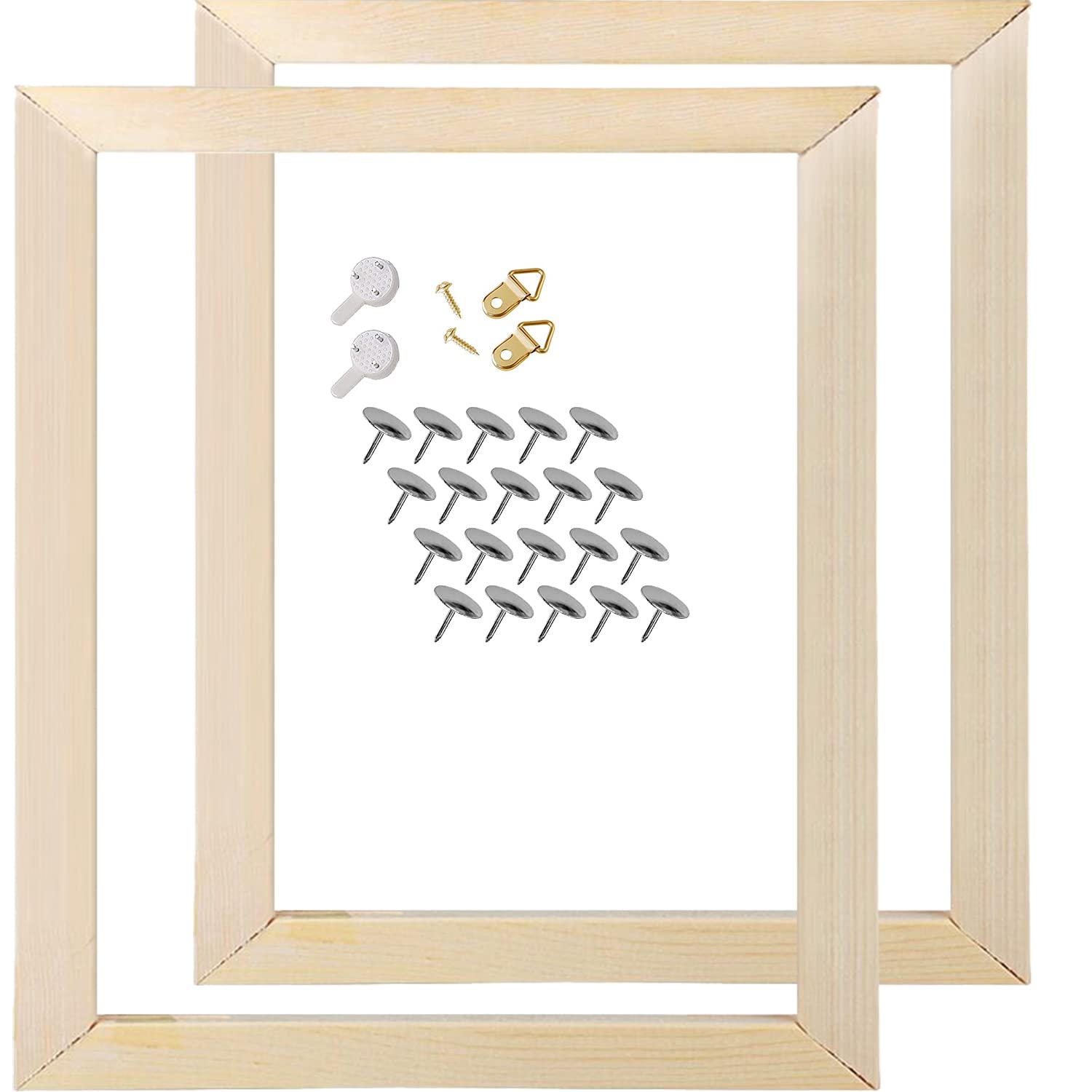 Buy DIY Canvas Stretcher Bars 16x20 Inch Canvas Frame, Sturdy Stretcher