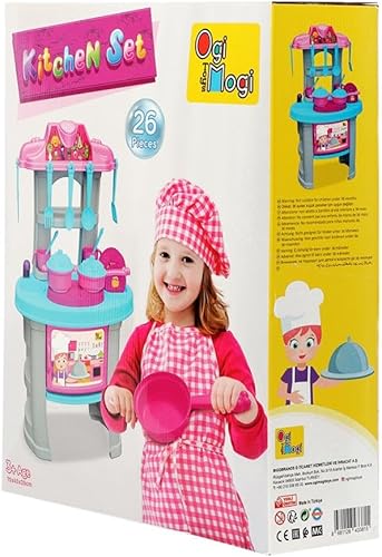 Miniatura 8 de Ogi Mogi - Juego de cocina para niños, 26 piezas de accesorios de cocina, juegos de comida de cocina, recursos de aprendizaje, juguetes imaginativos